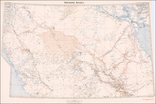 Middle East and Arabian Peninsula Map By Royal Geographical Society