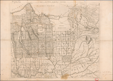 New York State Map By Simeon De Witt