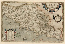 Europe and Italy Map By Abraham Ortelius