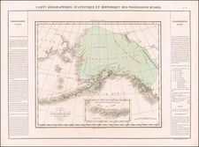 Alaska and Canada Map By Jean Alexandre Buchon