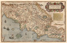 Europe and Italy Map By Abraham Ortelius