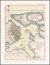 Cuba Map By Jacques Nicolas Bellin