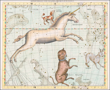 Celestial Maps Map By John Flamsteed