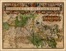  Map By Abraham Ortelius