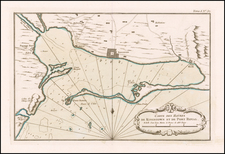 Jamaica Map By Jacques Nicolas Bellin