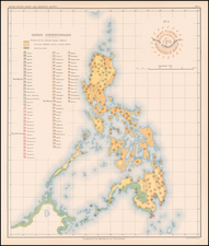 Philippines Map By Hoen & Co.