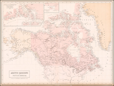 Polar Maps, Alaska and Canada Map By Adam & Charles Black