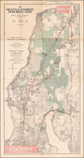 Washington Map By Kroll Map Company