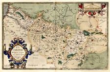 Europe and France Map By Abraham Ortelius