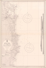 Australia Map By British Admiralty