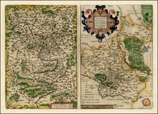 Germany Map By Abraham Ortelius