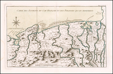 Hispaniola Map By Jacques Nicolas Bellin