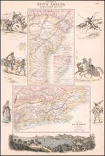 Brazil Map By Archibald Fullarton & Co.