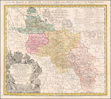 Poland Map By Homann Heirs