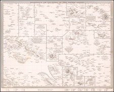 Hawaii, Pacific, Oceania, Hawaii and Other Pacific Islands Map By SDUK