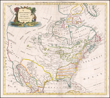 North America Map By Thomas Conder