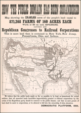 United States, Midwest, Plains and Rocky Mountains Map By Rand McNally & Company