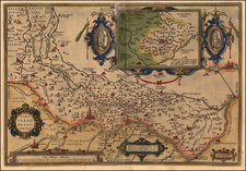 Europe and Italy Map By Abraham Ortelius