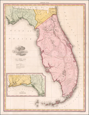 Florida Map By Henry Schenk Tanner