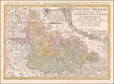 Poland Map By Homann Heirs