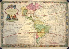 South America and America Map By Guillaume Danet