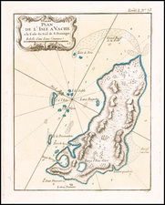 Hispaniola Map By Jacques Nicolas Bellin