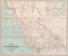 Alaska and Canada Map By G.B. Martin / Gotfred Jörgensen