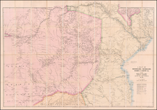 South Africa Map By Edward Stanford