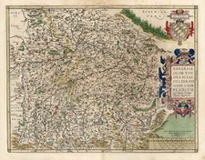 Europe and Germany Map By Abraham Ortelius