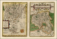 Germany Map By Abraham Ortelius