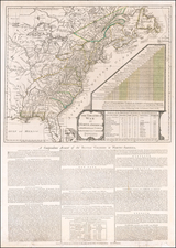 United States and North America Map By Robert Sayer  &  John Bennett