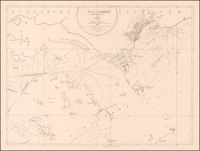 Southeast Asia, Singapore, Indonesia and Malaysia Map By Anonymous