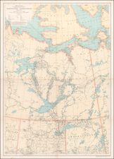 Canada and Western Canada Map By Canadian Department of the Interior