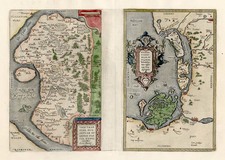 Baltic Countries, Scandinavia and Germany Map By Abraham Ortelius