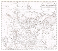 Midwest, Michigan, Minnesota, Wisconsin, Plains, North Dakota and South Dakota Map By John Pope