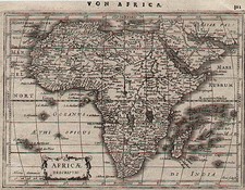 Africa and Africa Map By van Waesberg?