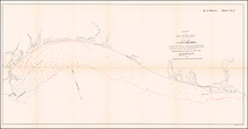 California, Los Angeles and Other California Cities Map By U.S. Coast Survey / U.S. Army Corps of Engineers