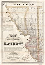 Missouri Map By Edward Hutawa