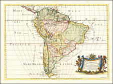 South America Map By Giacomo Giovanni Rossi