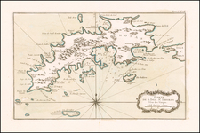 Virgin Islands Map By Jacques Nicolas Bellin