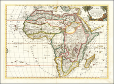 Africa Map By Giacomo Giovanni Rossi