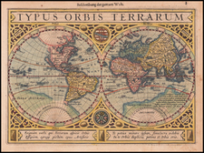 World Map By Henricus Hondius / Jan Jansson