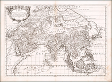 Asia Map By Giacomo Giovanni Rossi