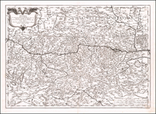 Austria Map By Giacomo Giovanni Rossi