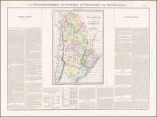 Carte Geographique, Statistique et Historique De Buenos-Ayres.