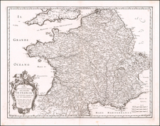 France Map By Giacomo Giovanni Rossi