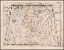 Baltic Countries, Scandinavia and Iceland Map By Giacomo Gastaldi