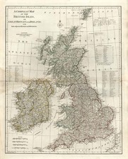 Europe and British Isles Map By Robert Sayer