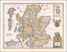 Scotland Map By Jan Jansson