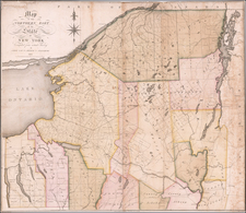  Map By Amos Lay / Arthur J. Stansbury